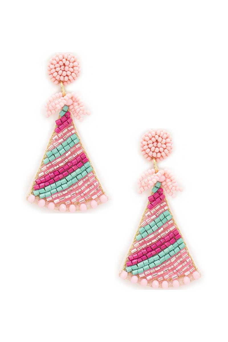 Birthday Party Hat Earrings
