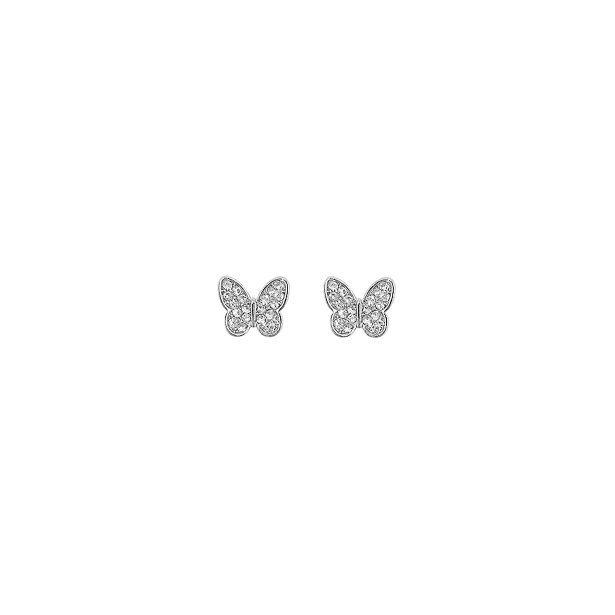 Crystal Butterfly Earrings