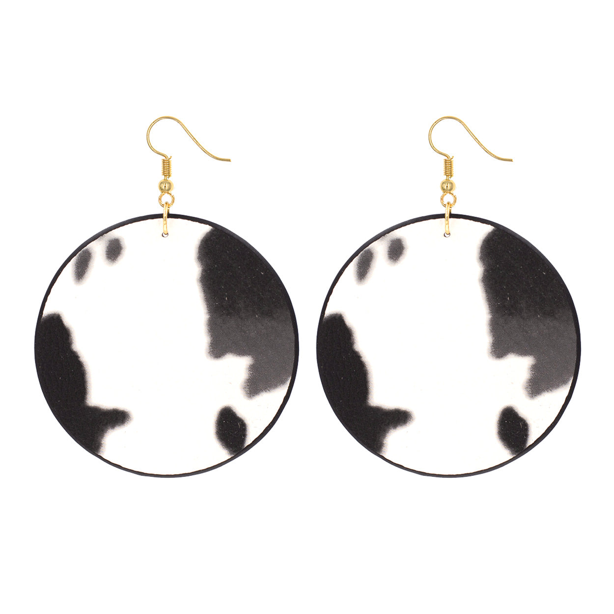 Danil Faux Leather Earrings