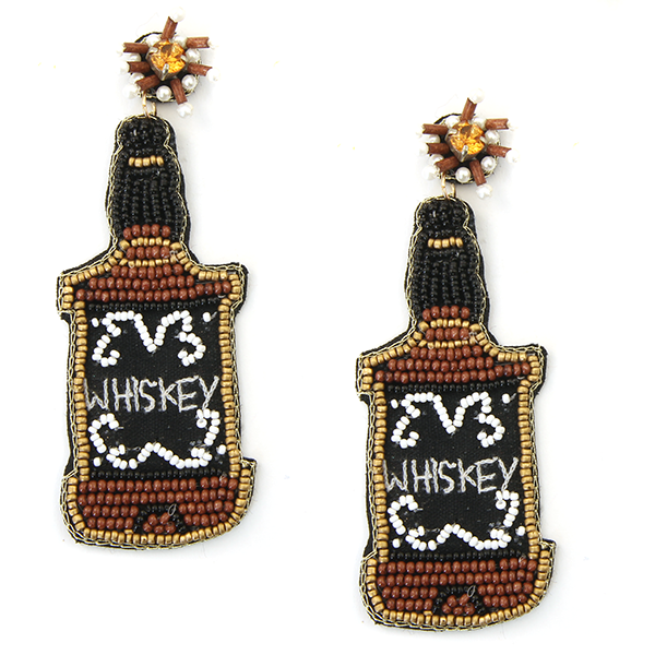 Whiskey In a Teacup Earrings