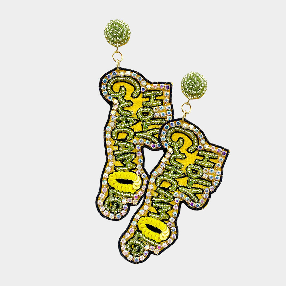 Holy Guacamole Earrings