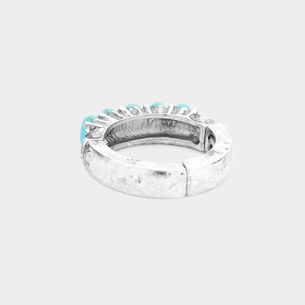 Lita Turquoise Stretch Ring