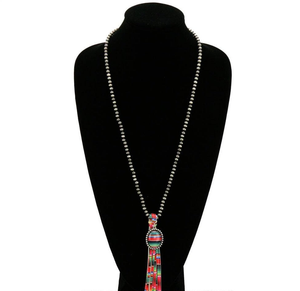 Navajo Tassel Necklace