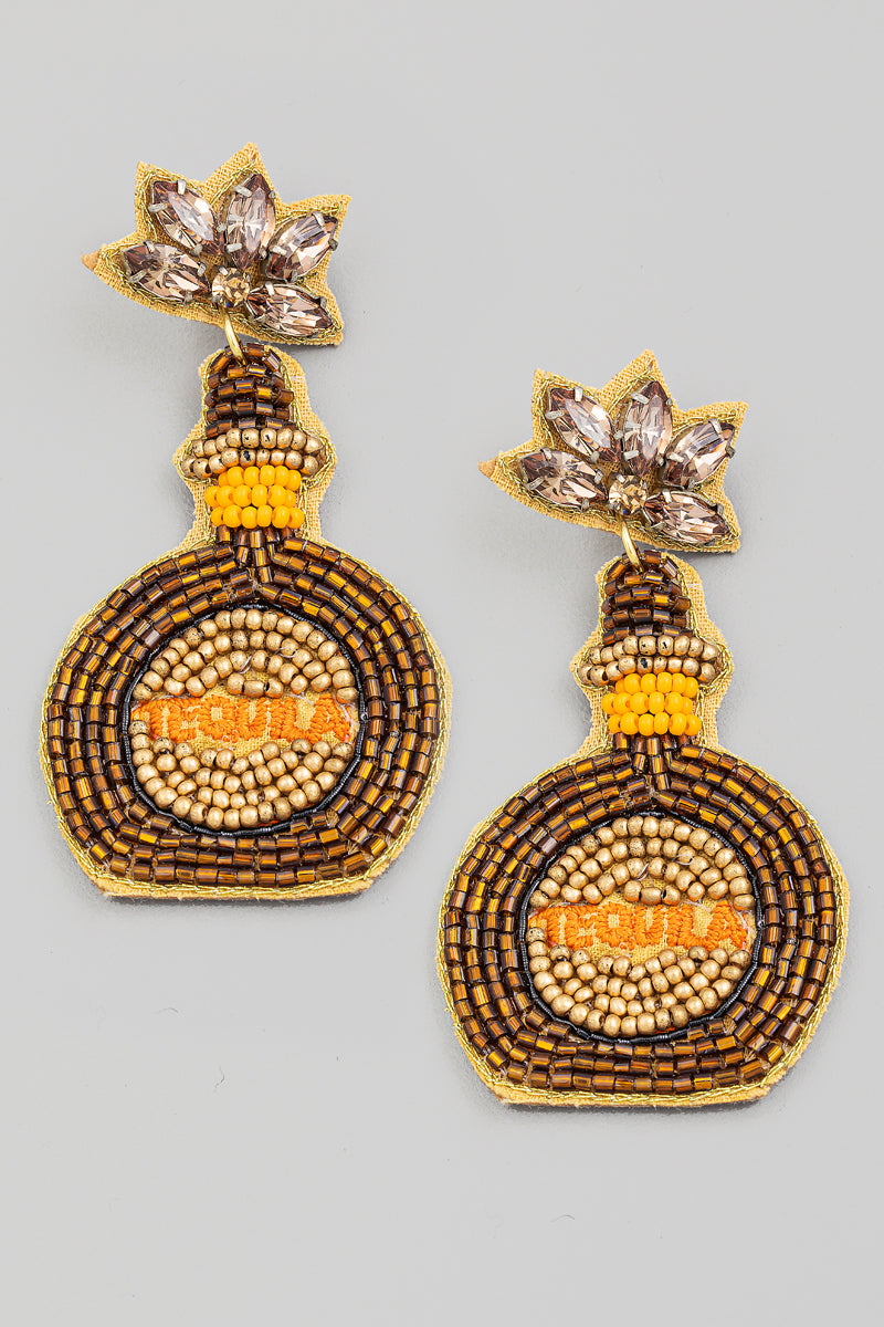 Drink Up Bottle Earrings