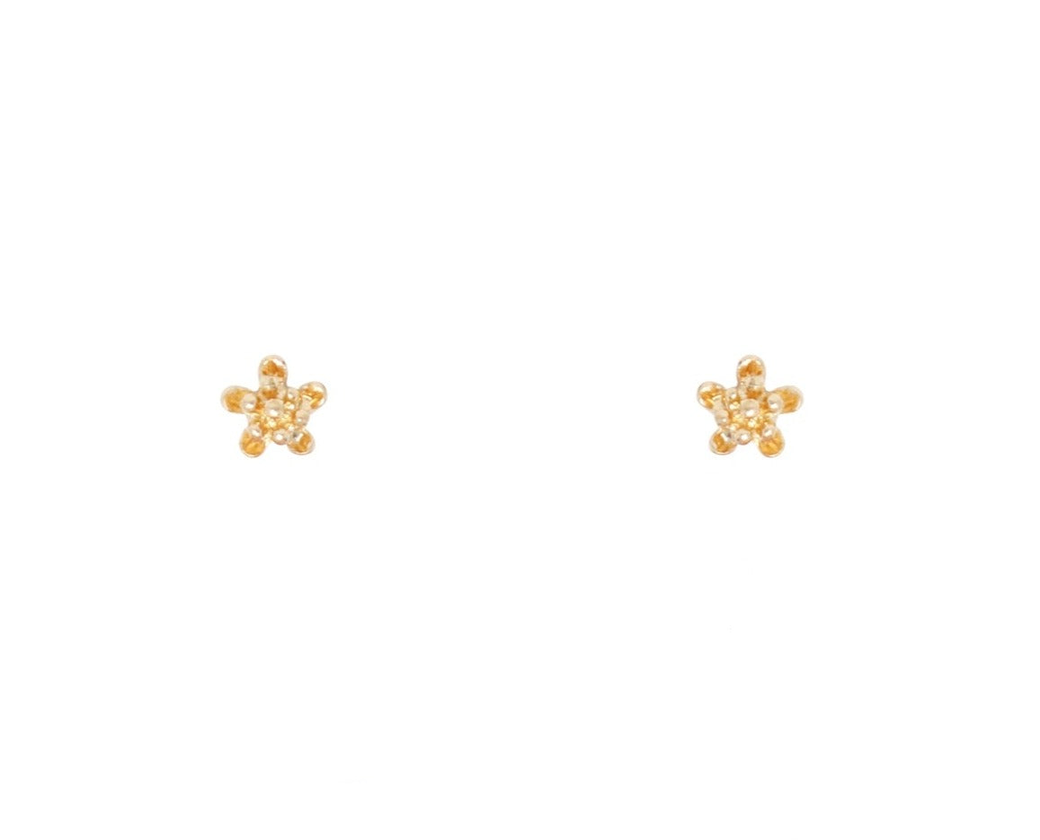 Tiny Flower Stud Earrings