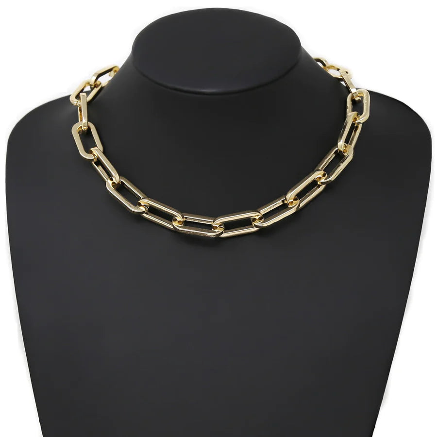 Olivia Oval Link Necklace Set