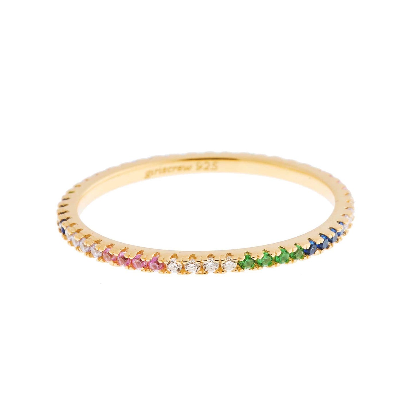 Rainbow Stacking Ring