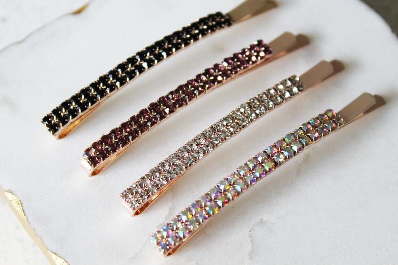 RHINESTONE BOBBY PIN SET