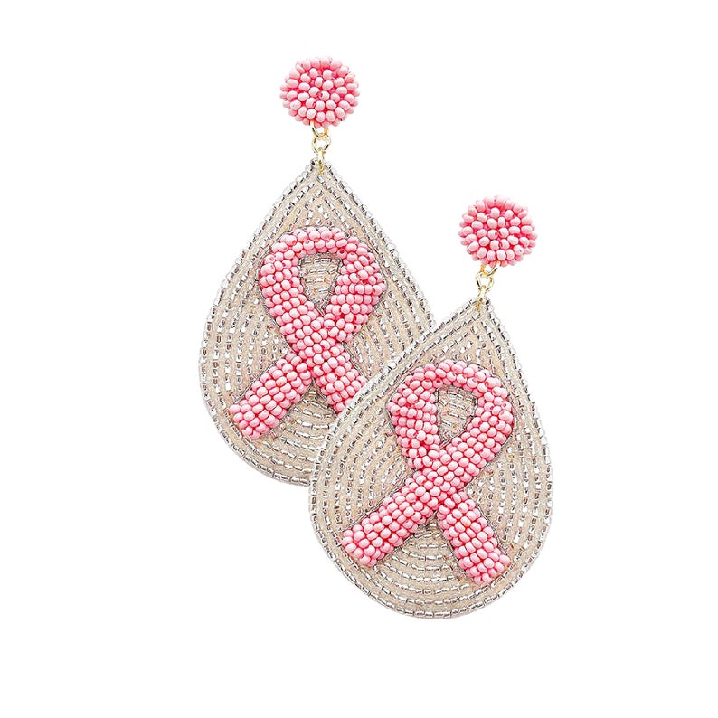 Handmade Cancer Survivor/Warrior Earrings
