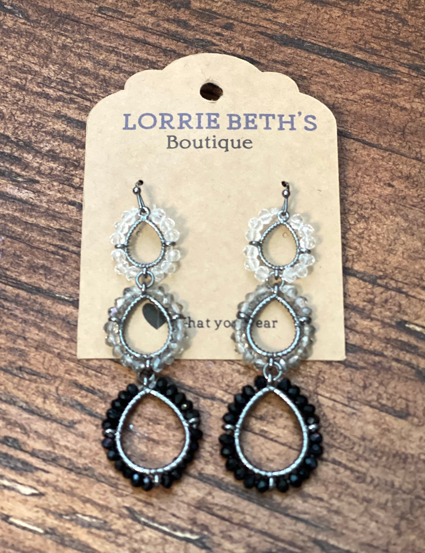 Fancy Drop Dangle Earrings