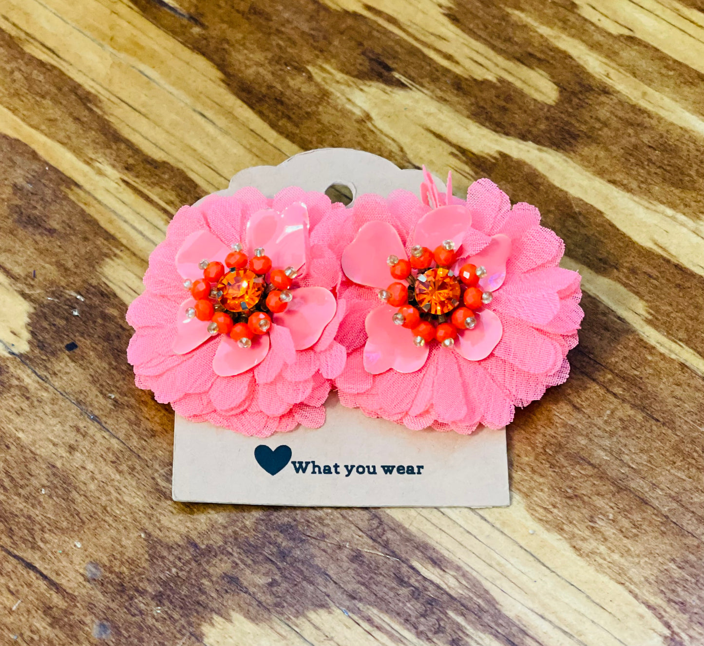 Femme Flower Post Earrings