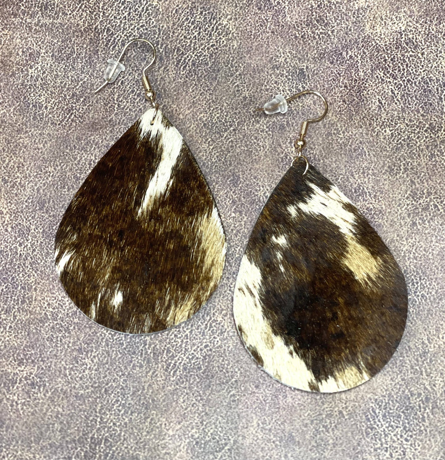 Hair on Hide Earrings