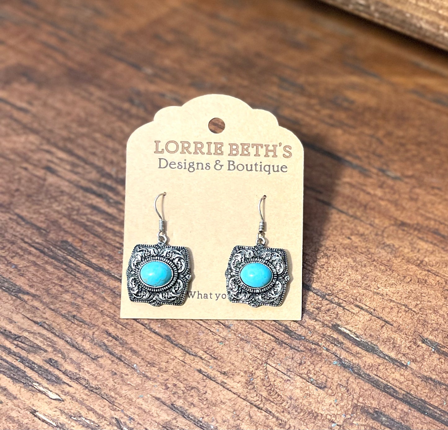 Antique Western Dangle Earrings