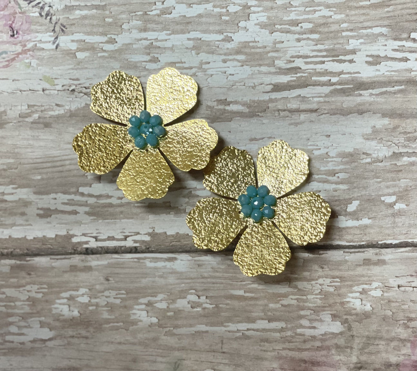 Daisy Turquoise Earrings