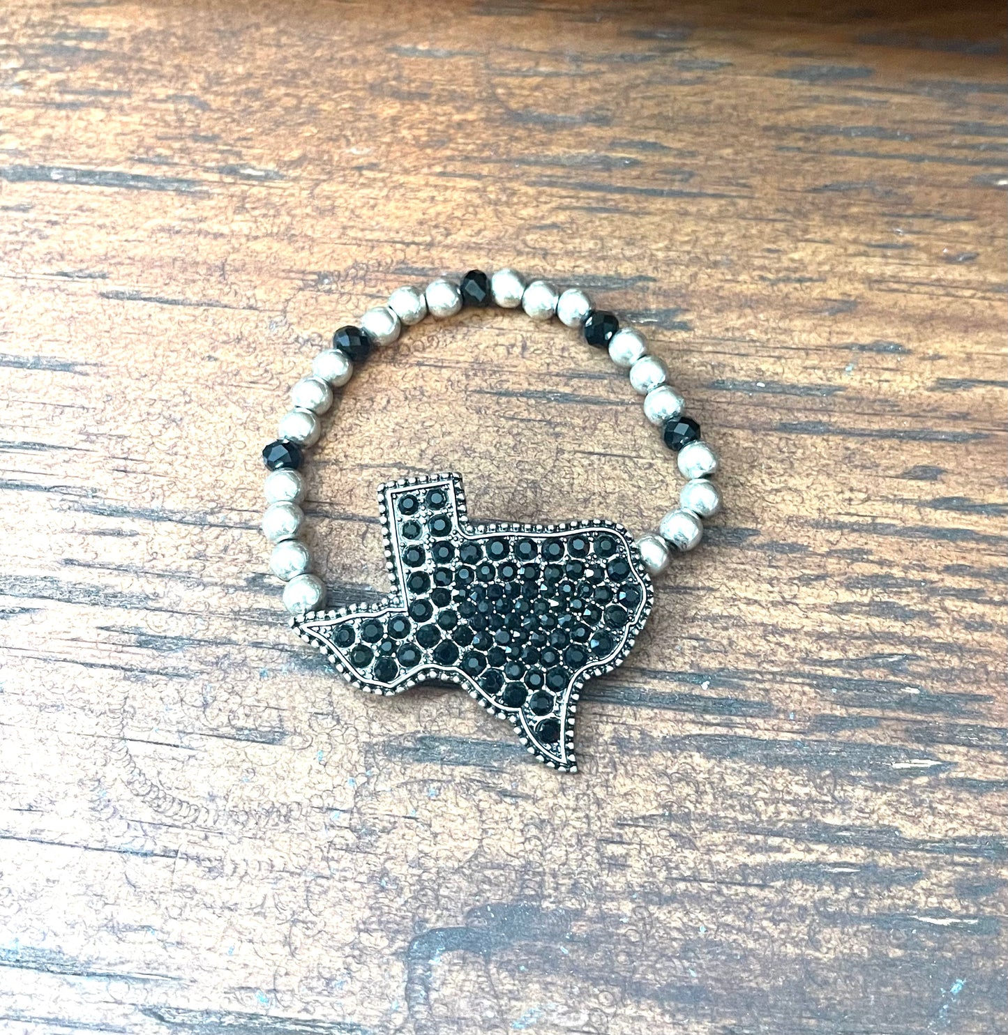 Large Texas Paved Stretch Bracelet