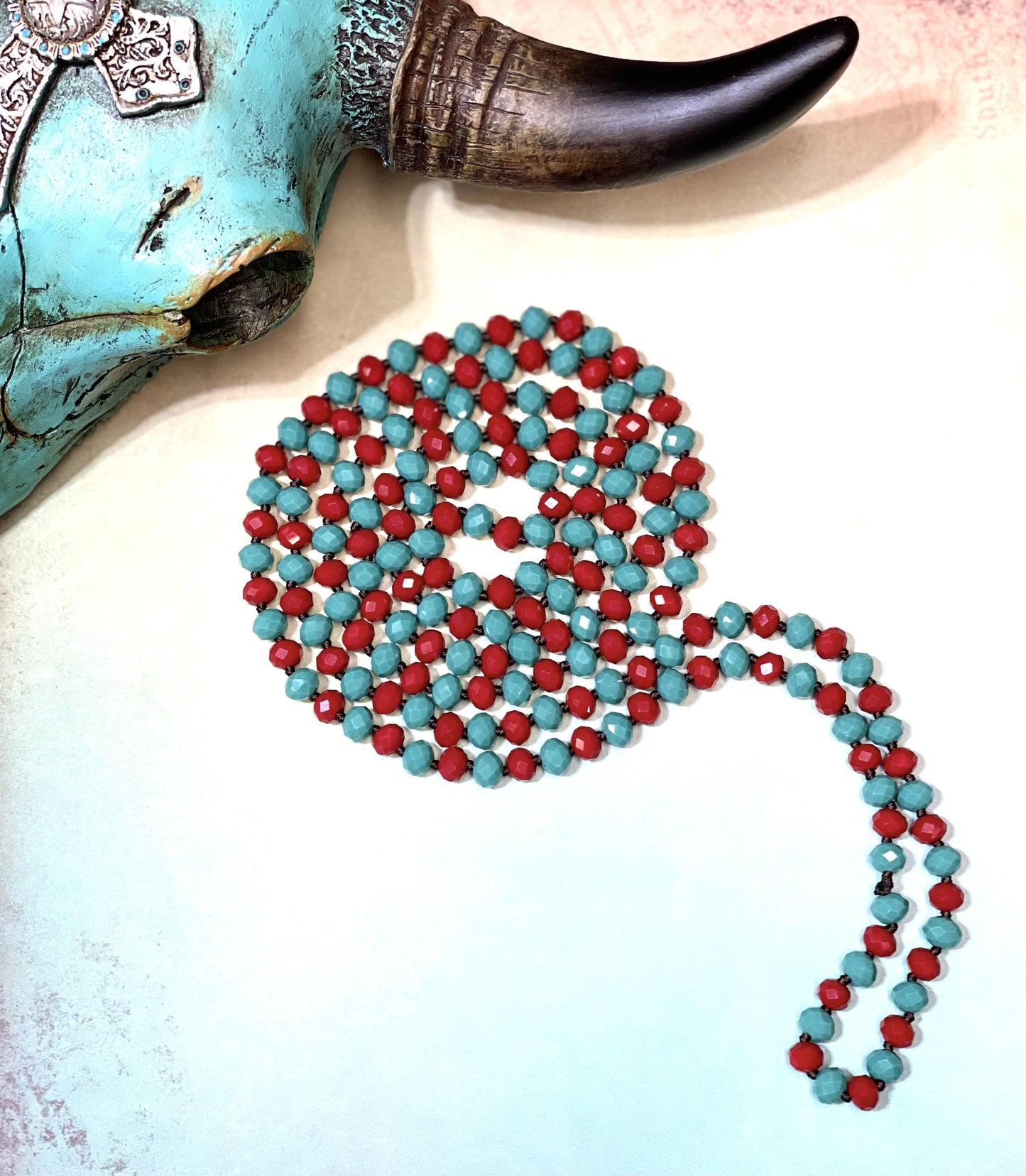 Cowgirl Shimmer Strand Necklace