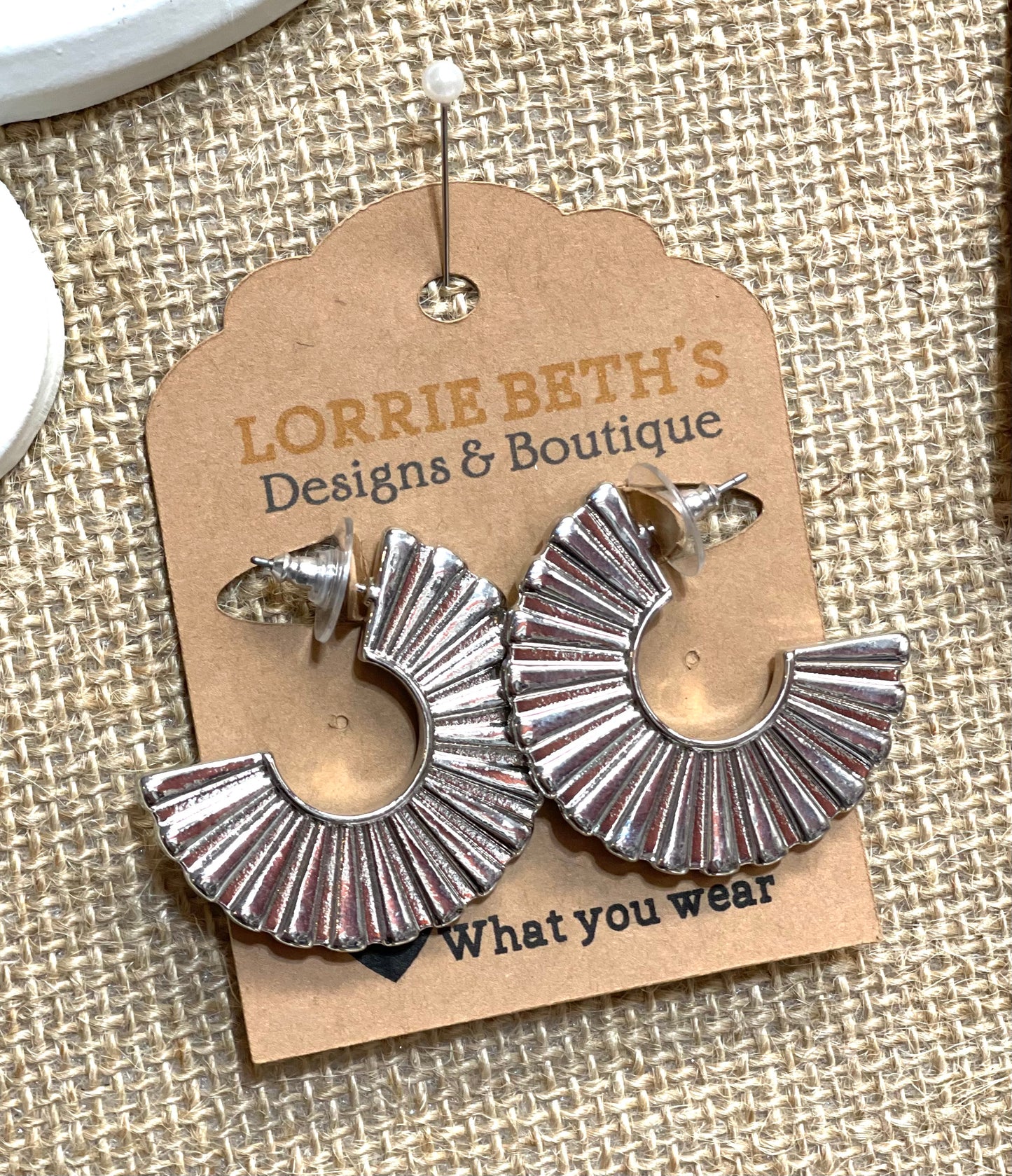 Rived Chucky Hoop Earring