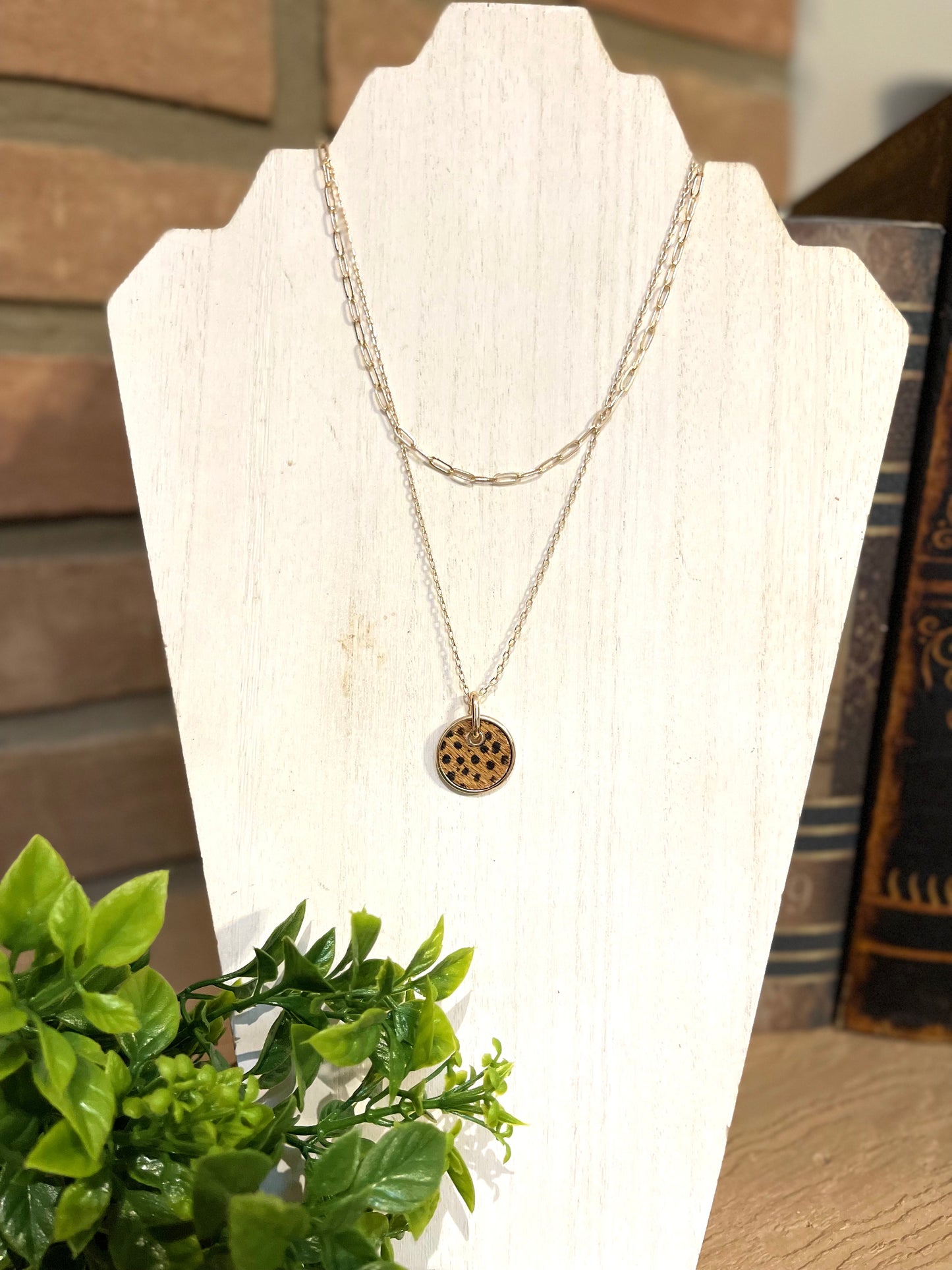 Spotted GL Layered Necklace