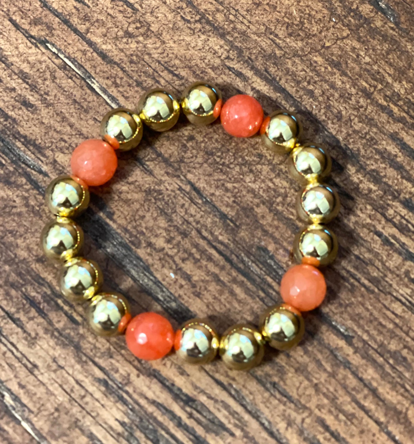 Coral Stretch Bracelets