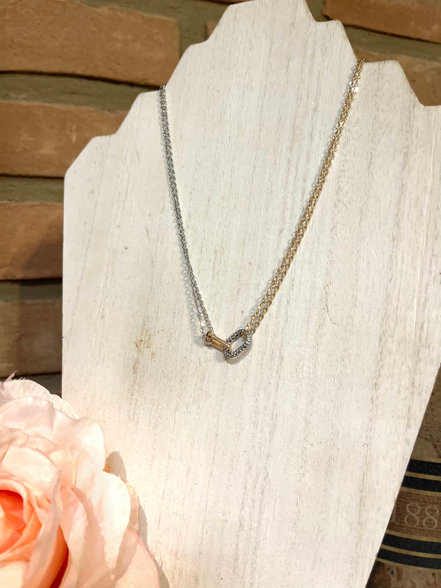 Double Tone Necklace