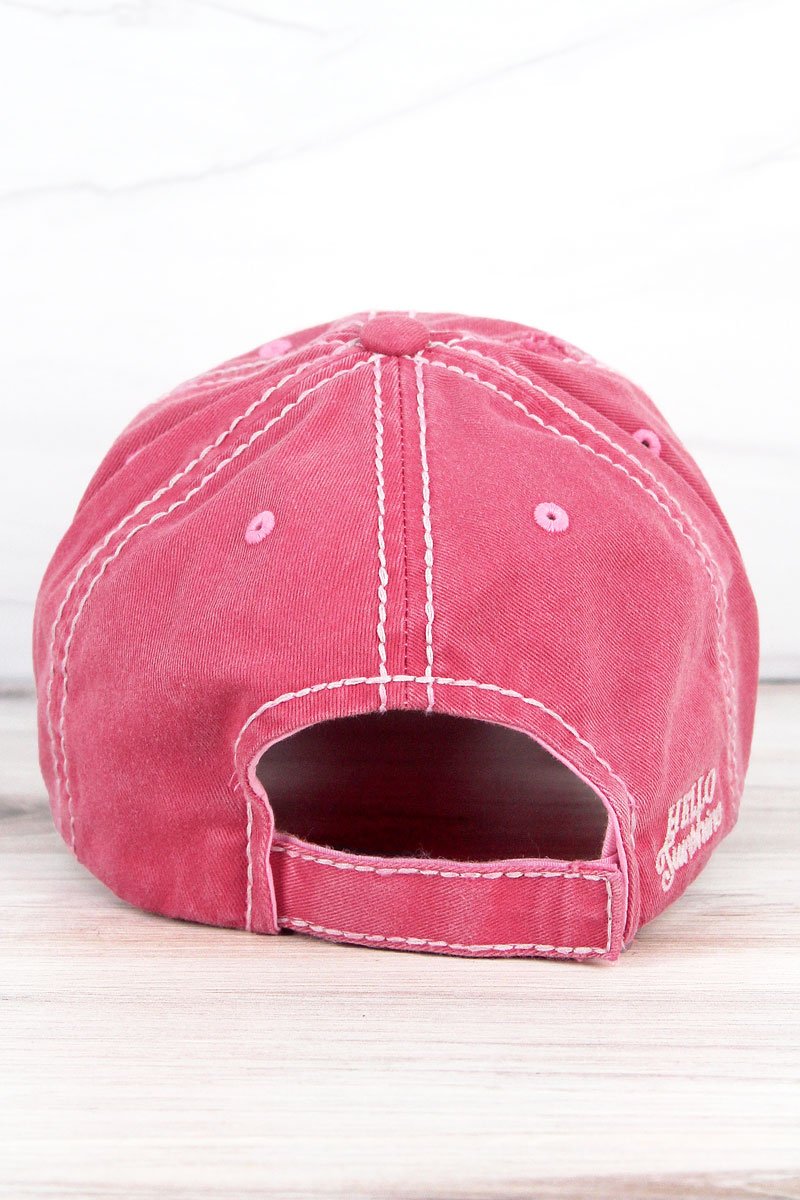 Hello Sunshine Vintage Trucker Cap