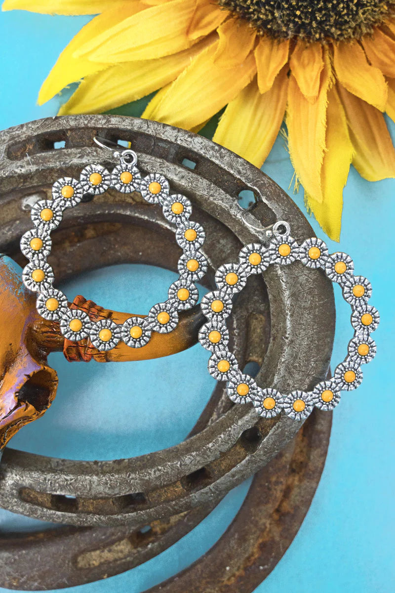 Yellow Grove Hill Earrings