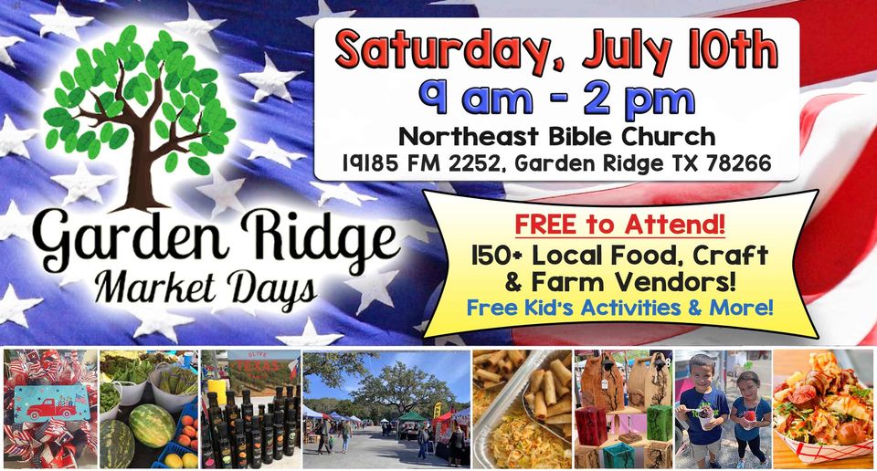 7/10/21 - Garden Ridge Market Days