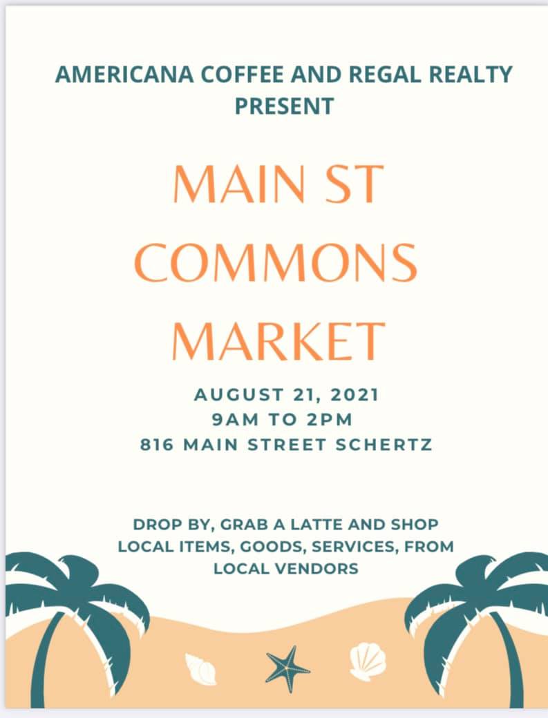 August 24, 2021 - Main St Commons Market - Schertz Texas