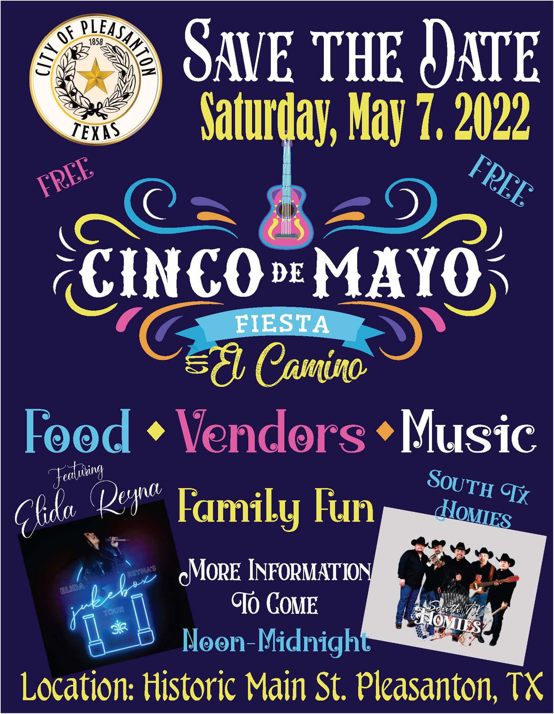 5/7/2022 - Cinco de Mayo in Pleasanton 12pm - 5pm