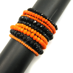 Spiced Pumpkin Stretch Bracelets