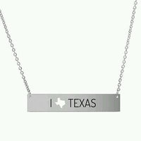 Texas Tag Necklace