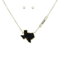 Texas Druzy Necklace Set