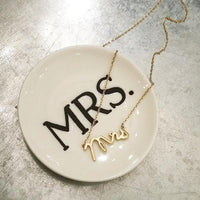 "Mrs" Fashion Necklace