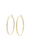 Gold Dipped Hoops - 60MM