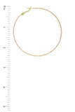 Gold Dipped Hoops - 60MM