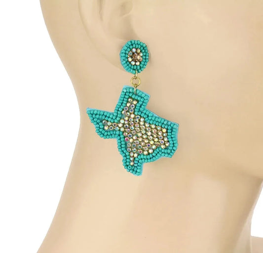 Sarah Sparkle Texas Earrings