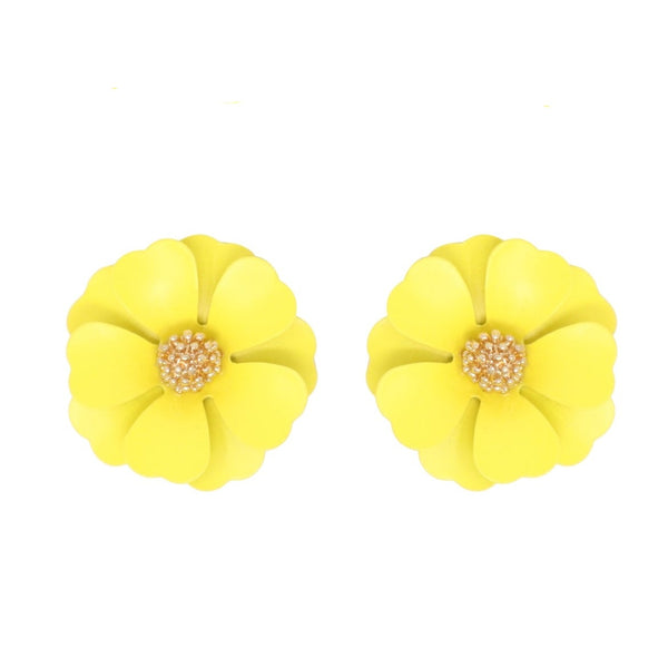 Sunshine Flower Stud Earrings