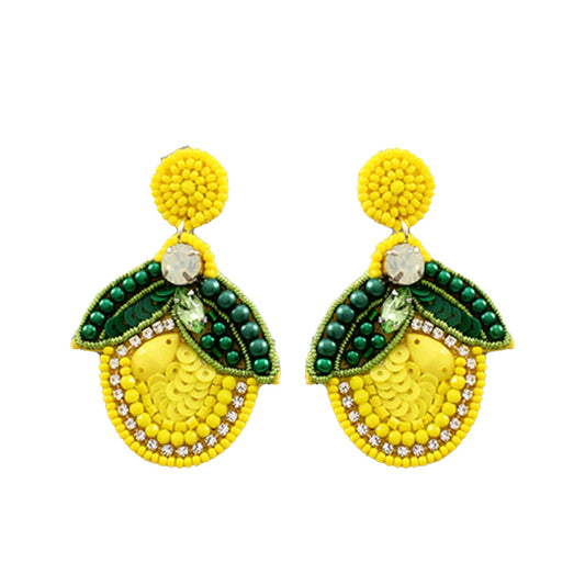 Lexi Lemon Dangle Earrings