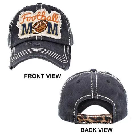 Footbal Mom Vintage Hat
