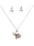Texas State Necklace Set