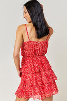 Kimberly Floral Tiered Mini Dress