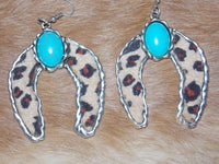 Leopard Squash Earrings