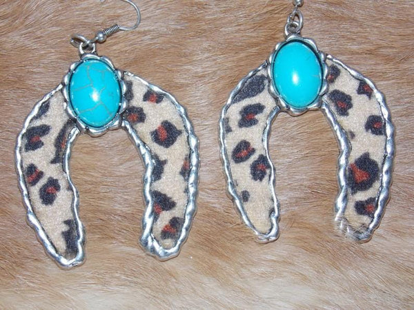 Leopard Squash Earrings