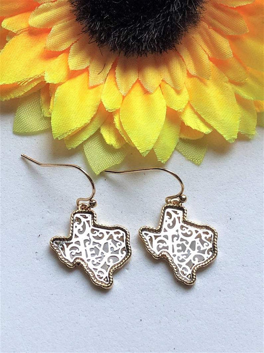 Mini Multi Metal Texas Earrings