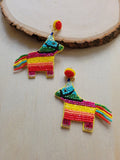 Piñata Donkey Dangle Fiesta Earrings