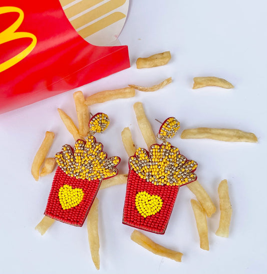 Fries Before Guys Earrings