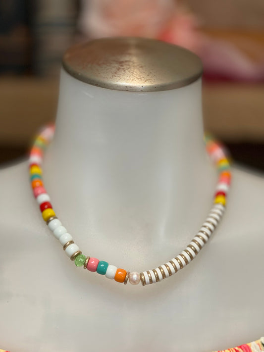 Jolli Molli Colorful Bead Necklace