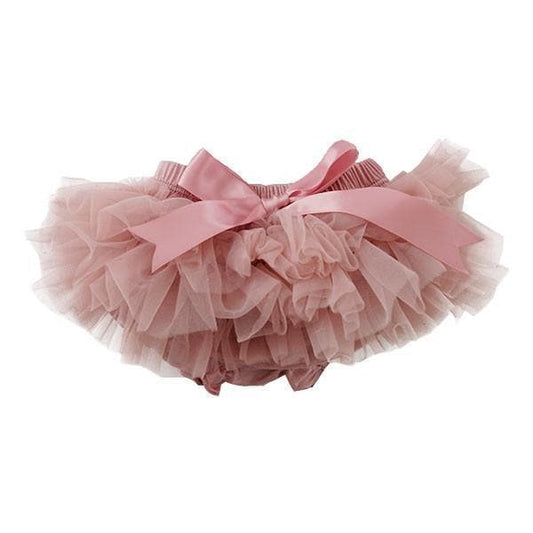 VINTAGE PINK RUFFLE TUTU BLOOMER