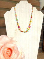 Daisy Multi Color Necklace