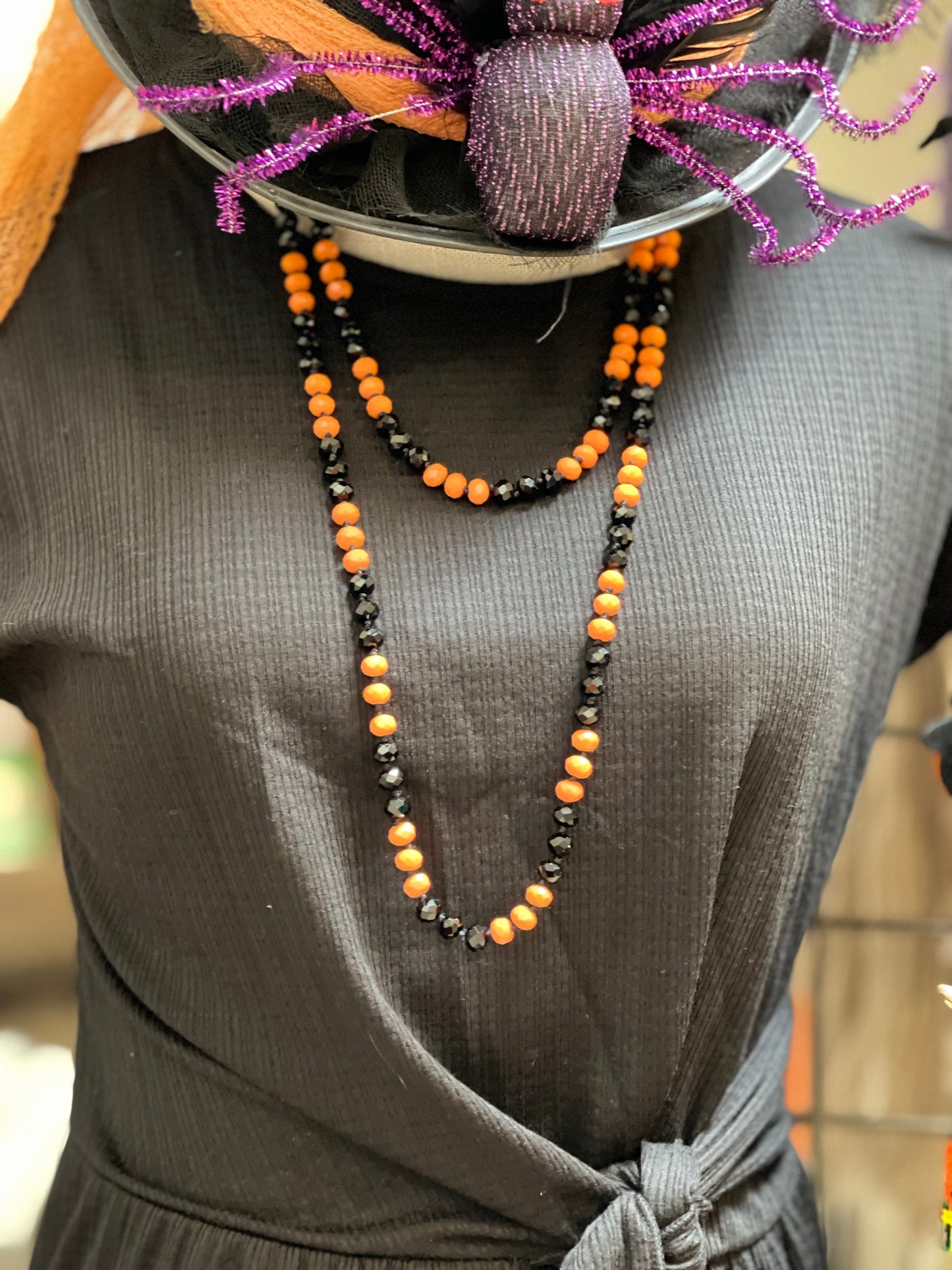 Spiced Pumpkin Shimmer Necklace